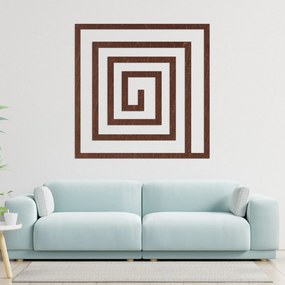 Drevená dekorácia špirála | SQUARIL: Preglejka Topoľ - Honey 3071 20 cm 4056-113940 PR0397