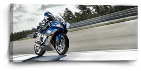 Sablio Obraz Motorkár - 110x50 cm