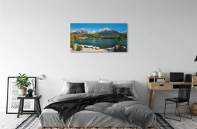 Obraz na plátne jazierka salašnícky 125x50 cm
