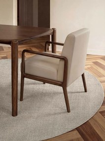 Ted Baker, Kusový koberec Ted Baker Greenwich 106361 Biela kruh, 200x200, biela, detská izba
