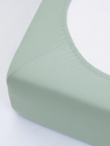 Jersey plachta s elastanom Deluxe 120 × 200 cm – šalviová