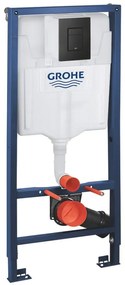 GROHE 38811KF0 - 3v1 súprava pre WC SOLIDO, 1,13 m, čierna