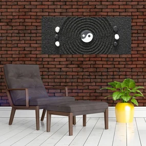 Obraz - Jin a Jang (120x50 cm)