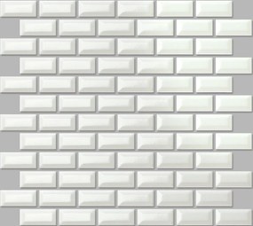 Keramická mozaika Premium Mosaic biela 30x30 cm lesk MOS2348WH