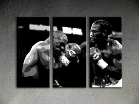 Ručne maľovaný POP Art obraz Tyson vs. Lewis | rôzne rozmery