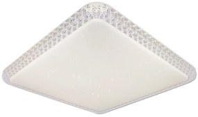 TOP-LIGHT LED stropné prisadené osvetlenie AURA 30, 24W, denná biela, 34x34cm, hranaté