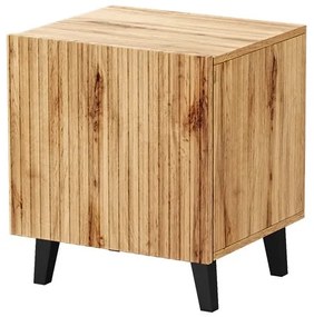 SADA 2x Nočný stolík VAMOS 52x45 cm dub wotan