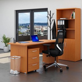 Zostava kancelárskeho nábytku Visio 2, 160 cm, čerešňa