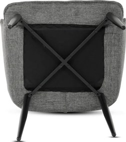 Jedálenská stolička sivá DCH-J2139 GREY2