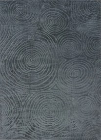 Koberec Zen Garden 2404 Dark Grey – sivý s geometrickým vzorom Rozmer: 200x290 cm