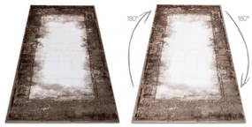 Luxusný kusový koberec akryl Omin hnedý 160x235cm