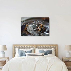 Obraz náramku z kvapiek vody (90x60 cm)