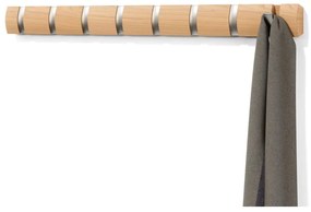 Nástenný vešiak z jaseňového dreva v prírodnej farbe Flip - Umbra