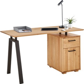 XXXLutz PÍSACÍ STÔL, farba duba, 140/65/75 cm Linea Natura - Kancelárske stoly - 002748010801