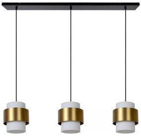Lucide 45497/03/02 - Luster na lanku FIRMIN 3xE27/40W/230V zlatá