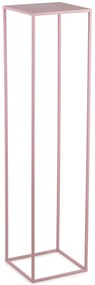STOJAN NA KVETINÁČ SIMPLE 100X24X24 CM RUŽOVÁ