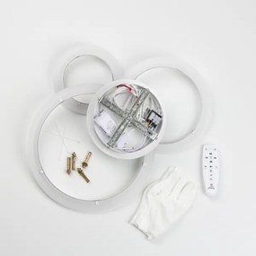 Brilagi - LED Stmievateľný prisadený luster ORBITS LED/40W/230V 3000-6500K biela + DO