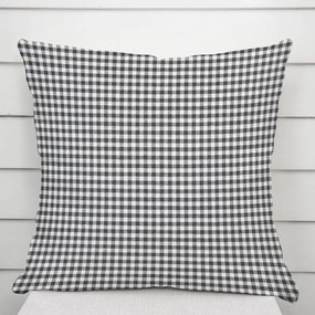 Biante Dekoračná obliečka na vankúš Rebeka RE-012 Sivo-biela kocka malá 60 x 60 cm