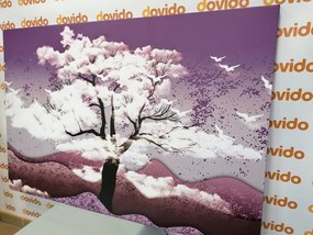 Obraz strom v japonskom štýle