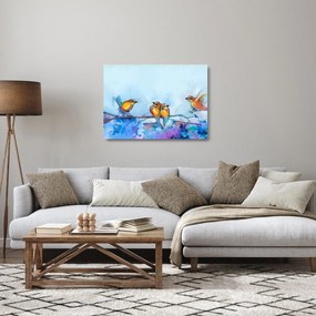 Sklenený obraz - Prebudenie prírody (70x50 cm)
