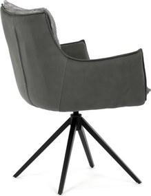 Jedálenská stolička sivá DCH-D1345 GREY2