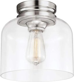 Feiss FE-HOUNSLOW-F-PN - Stropné svietidlo HOUNSLOW 1xE27/60W/230V lesklý chróm
