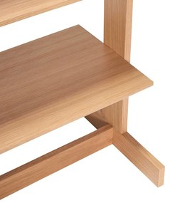 Regál v dekore duba v prírodnej farbe 59x142 cm Forma – Hübsch