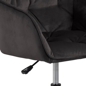 Kancelárska stolička BENETA 59x59x89 cm - tmavo-sivá