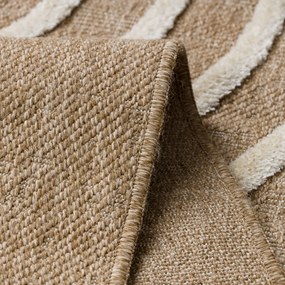 Dywany Łuszczów, Kusový koberec Spark 0688A beige/cream, 80x150, béžová, chodba / predsieň