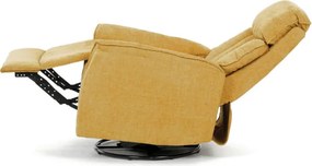 Polohovacie kreslo žlté TV-H9327 YEL2