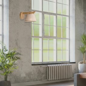 Nástenné svietidlo ANTONIO 1xE14/40W/230V dub