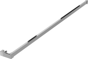 Mexen Kioto, vešiak na uteráky pre sprchovú zástenu, max. 140 cm, chrómová, 800-06-01