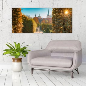 Obraz - Valdštejnský palác (120x50 cm)