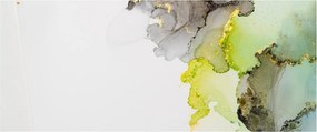 Obraz - Abstraktné umenie atramentom (120x50 cm)