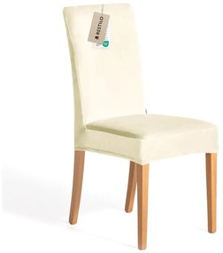 Krémový napínací poťah na stoličku 48 cm Sento – Restilo