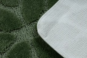 Kúpeľňový koberček SUPREME LINES kamienky, zelený