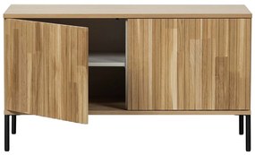 TV stolík v dekore duba v prírodnej farbe 100x56x44 cm Gravure – WOOOD