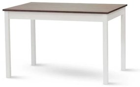 Stima Stôl TWIN Odtieň: Dub Halifax přírodní / bílá podnož, Rozmer: 120 x 80 cm