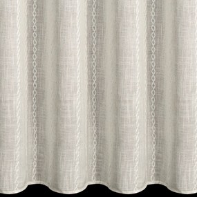 ZÁVES NA KRÚŽKOCH JULIANA 140X250 CM PRÍRODNÁ