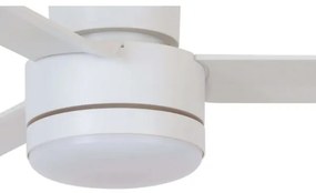 BAYSIDE 213036 - LED Stropný ventilátor LAGOON GX53/17W/230V biela + DO