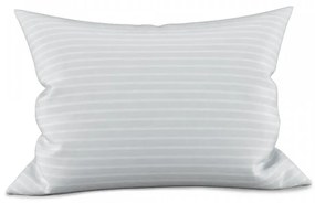 Obliečka na vankúš Atlas Grádl mykaná bavlna 70x90 cm prúžok 4 mm
