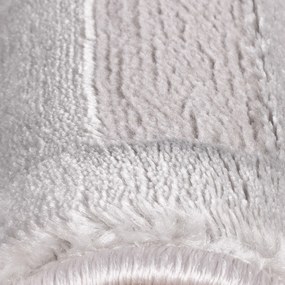 Ayyildiz, Kusový koberec Sahara 1111 Silver, 280x370, šedá, obývacia izba