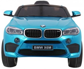 Elektrické autíčko BMW X6 M lakované - modré