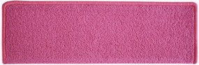Vopi Nášľapy na schody Eton ružový obdĺžnik - 25x80 obdĺžnik (rozmer vrátane ohybu)