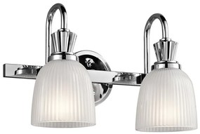Elstead KL-CORA2-BATH - LED Kúpeľňové nástenné svietidlo CORA 2xG9/3W/230V IP44 KL-CORA2-BATH