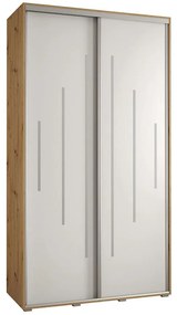 Skriňa 45 Canaris 12 130 artisan/biela/silver