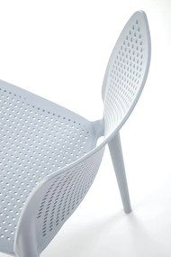Halmar Plastová stohovateľná jedálenská stolička K514 - pomerančová