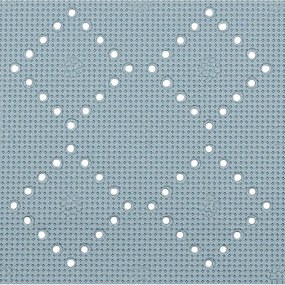 Spirella Protišmyková podložka do vane ALASKA, svetlosivá, 91 x 36 cm