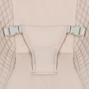 Lionelo - Detská hojdačka s melódiou RIO 4xC Beige Latte + diaľkové ovládanie