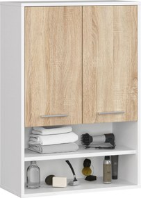 Závesná kúpeľňová skrinka Fin W64 2D 64 cm - výber z 4 prevedení